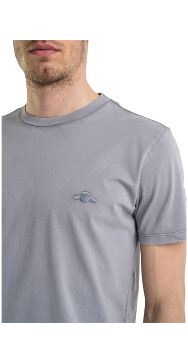 ガーメントダイ オーガニックコットンジャージーTシャツ 詳細画像